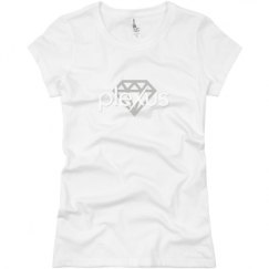 Ladies Slim Fit Basic Promo Jersey Tee