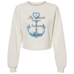 Women's Raglan Pullover Fleece