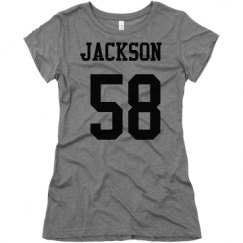 Ladies Slim Fit Super Soft Triblend Tee