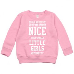 Toddler Crewneck Basic Promo Sweatshirt