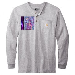 Unisex Carhartt Long Sleeve Henley Tee 