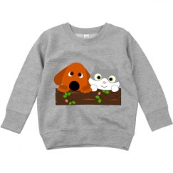 Toddler Crewneck Basic Promo Sweatshirt