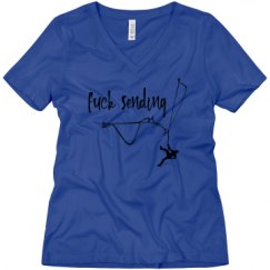 Ladies Relaxed Fit V-Neck Tee