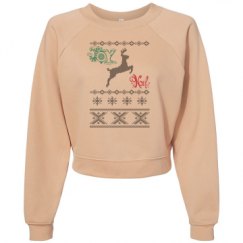 Women's Raglan Pullover Fleece