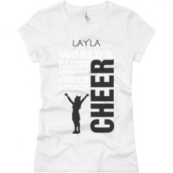 Ladies Slim Fit Basic Promo Jersey Tee