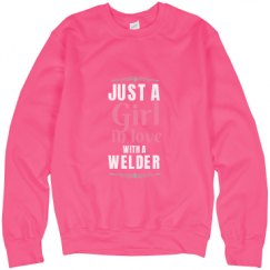 Unisex Neon Crewneck Sweatshirt