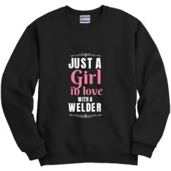 Unisex Film and Foil Crewneck Sweatshirt