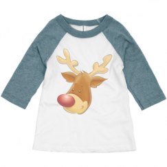 Toddler 3/4 Sleeve Raglan Tee