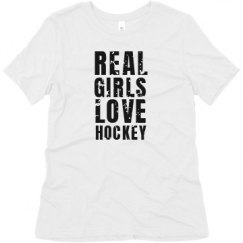 Ladies Relaxed Fit Super Soft Triblend Tee