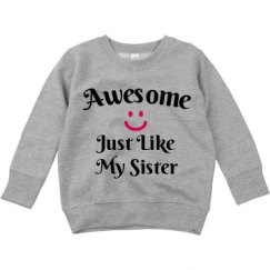 Toddler Crewneck Basic Promo Sweatshirt