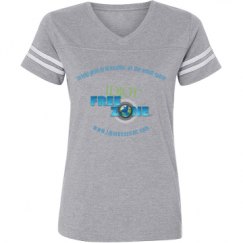 Ladies Relaxed Fit Vintage Sports Tee