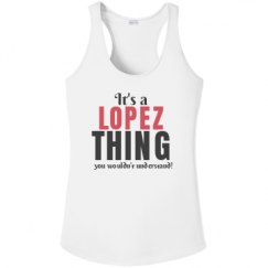 Ladies Athletic Performance Racerback Tank