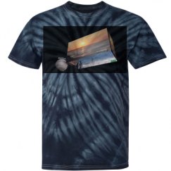 Unisex Tie-Dye Cyclone Pinwheel Tee