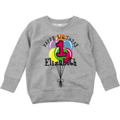 Toddler Crewneck Basic Promo Sweatshirt