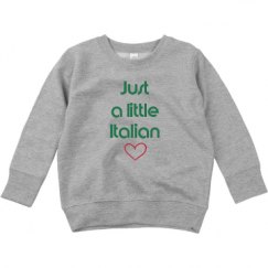 Toddler Crewneck Basic Promo Sweatshirt