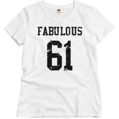 Ladies Semi-Fitted Relaxed Fit Basic Tee