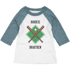 Toddler 3/4 Sleeve Raglan Tee