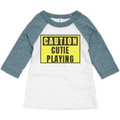 Toddler 3/4 Sleeve Raglan Tee